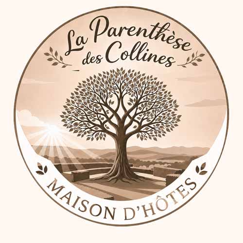Logo de la Maison d'hôtes de la Parenthèse des Collines dans la Drôme